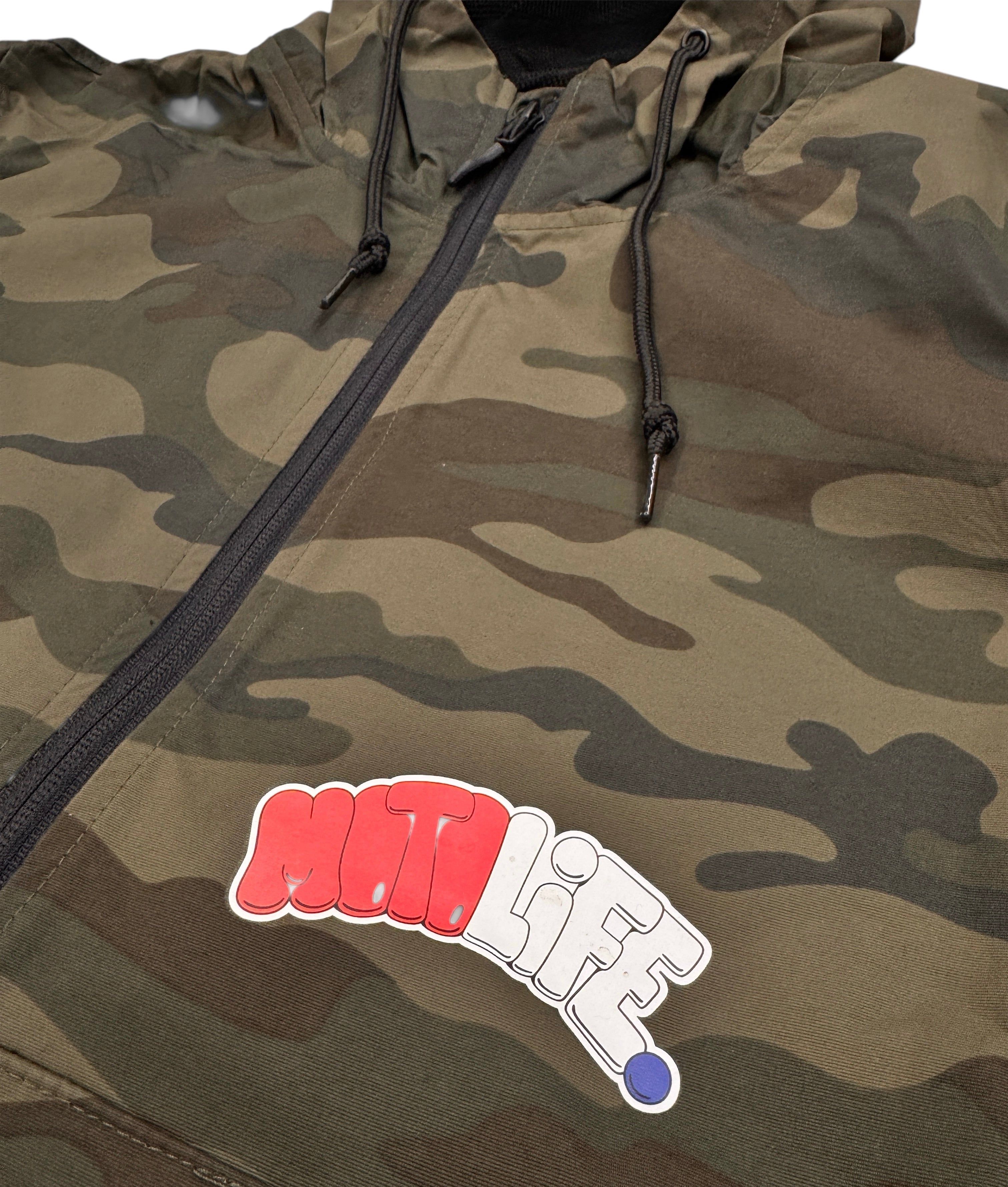 MOTOLiFE REFLECTIVE Wet ride forest camo anorak 1/4 zip – Motolife